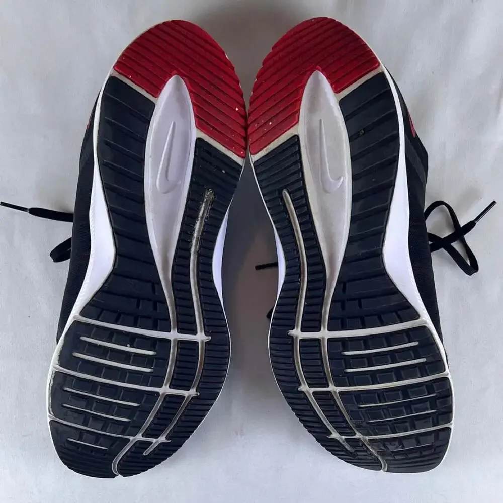 Nike Quest 4 Running Shoes Black Red White Men’s 11.5 Athletic Sneakers